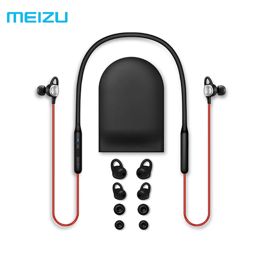 Meizu EP52, беспроводные Bluetooth 4,1, спортивные наушники, стерео гарнитура, водонепроницаемая, IPX5, с микрофоном, поддержка Apt-X, 8 часов воспроизведения