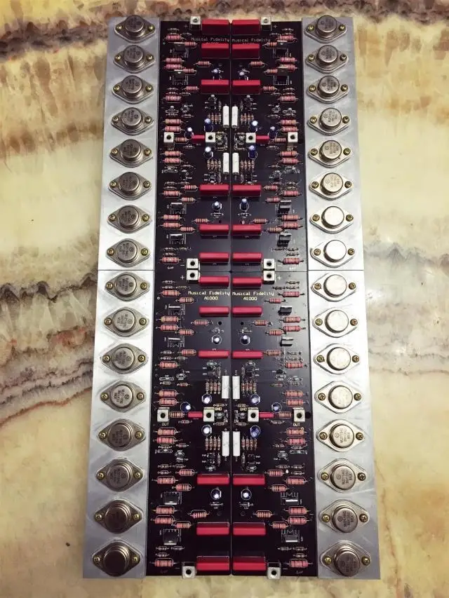 Audiophile Hi-End класса A усилитель мощности стерео HiFi Amp Assembeld плата 200 Вт
