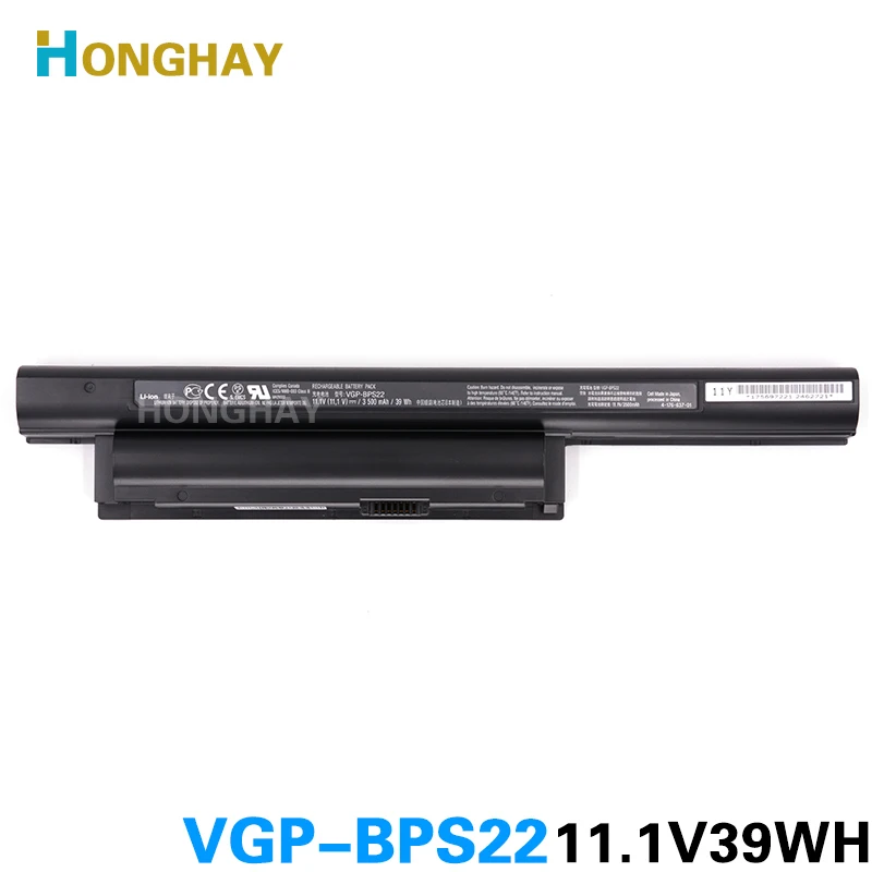 Новый оригинальный bps22 vgp bpl22 bps22a аккумулятор для ноутбука sony vaio vpc ea1 eb11fd ea16e vpce1z1e