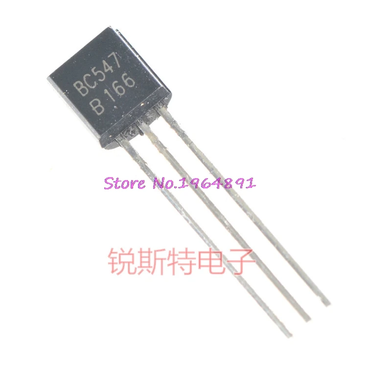 50 шт./лот BC547B BC547 TO-92 0.1A 45V на