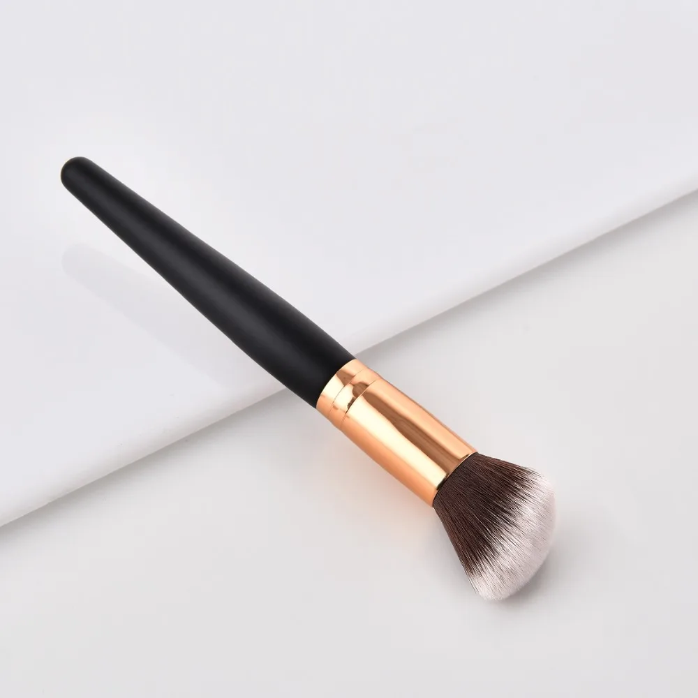 1 шт. щетку для основа корректор порошок тени век Румяна черный золотой высокое