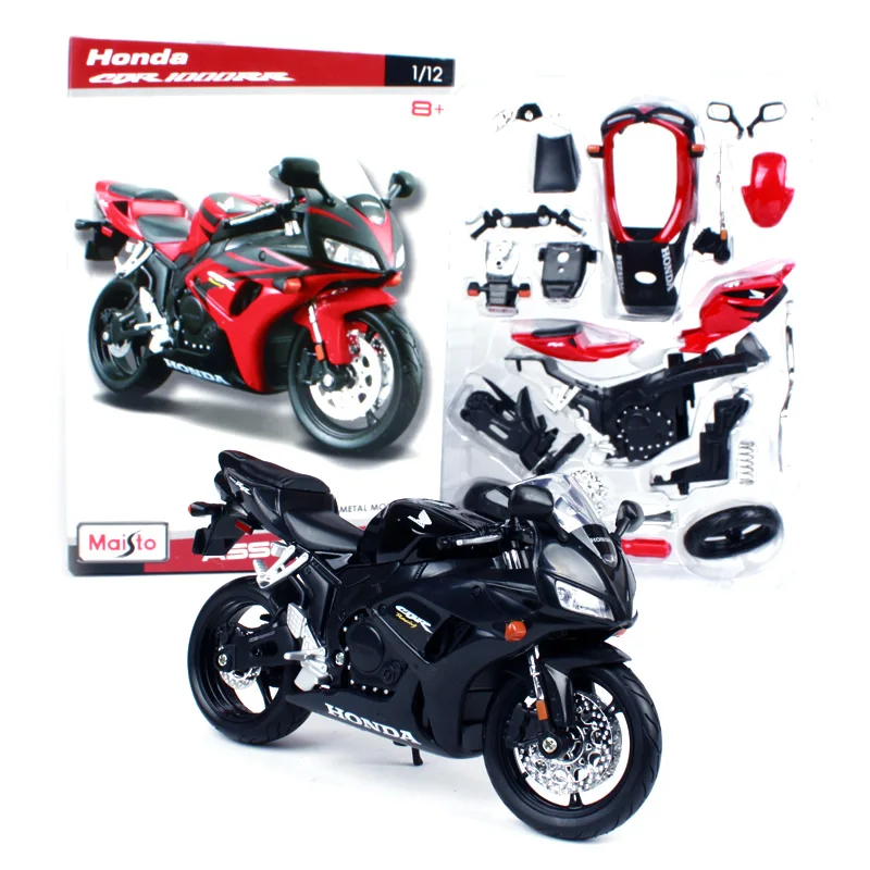 Высокая имитация Maisto 1:12 Honda CBR 1000RR DIY Собранный мотоцикл велосипед модель для детей игрушки наборы