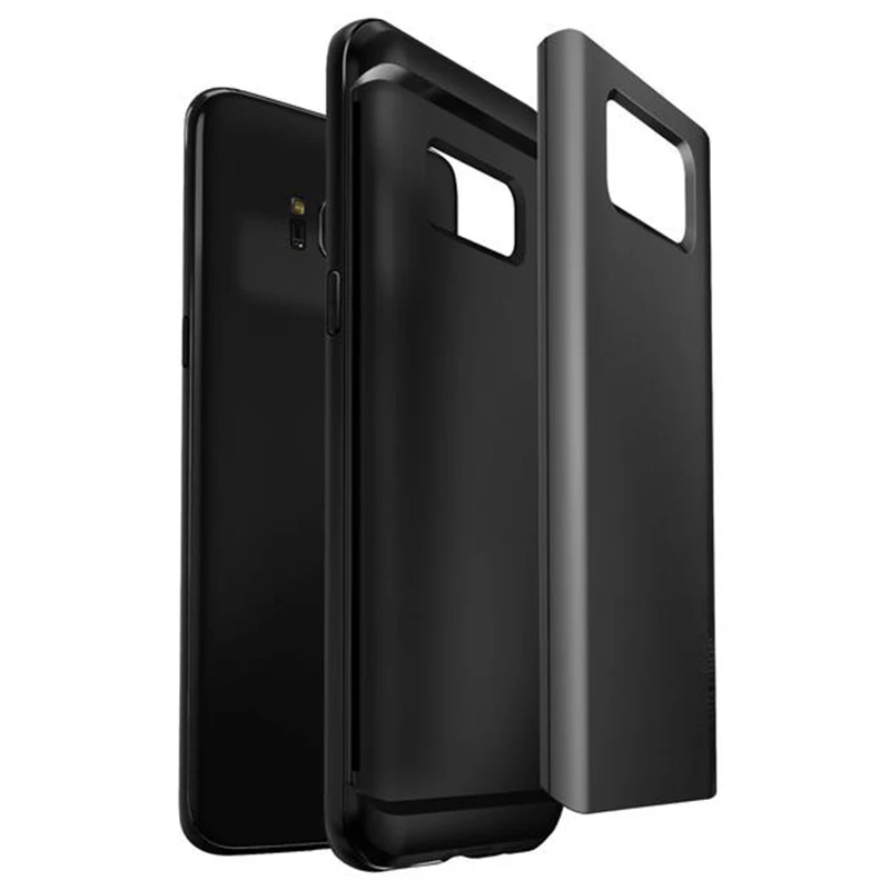 Чехол VRS для Samsung Galaxy S8 Plus Жесткий из поликарбоната + ТПУ гибридный ударопрочный