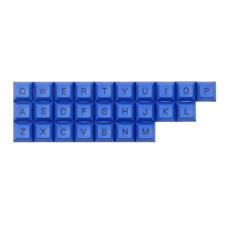 Kbdfans Новое поступление dsa keycap топ печатные брелки 26 клавиш механическая клавиатура - Цвет: kit 7