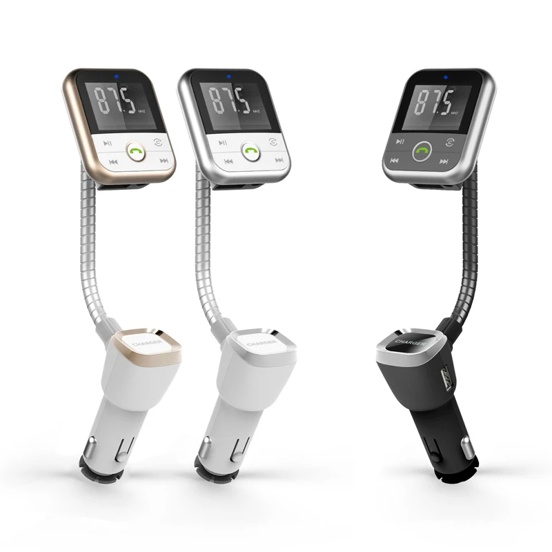 Bluetooth Автомобильный mp3 плеер комплект Громкая связь fm модулятор беспроводной