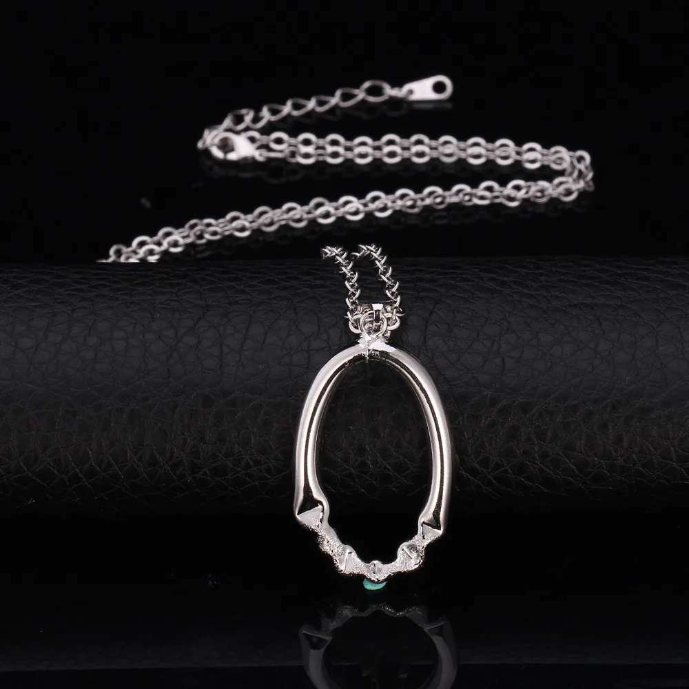 Ожерелье Ellipse круглой формы для женщин ювелирные изделия ожерелья и подвески с