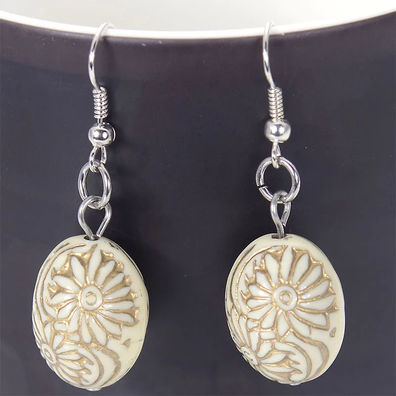 Модный Ретро винтажный Вдохновленный цветочный узор акриловый античный дизайн