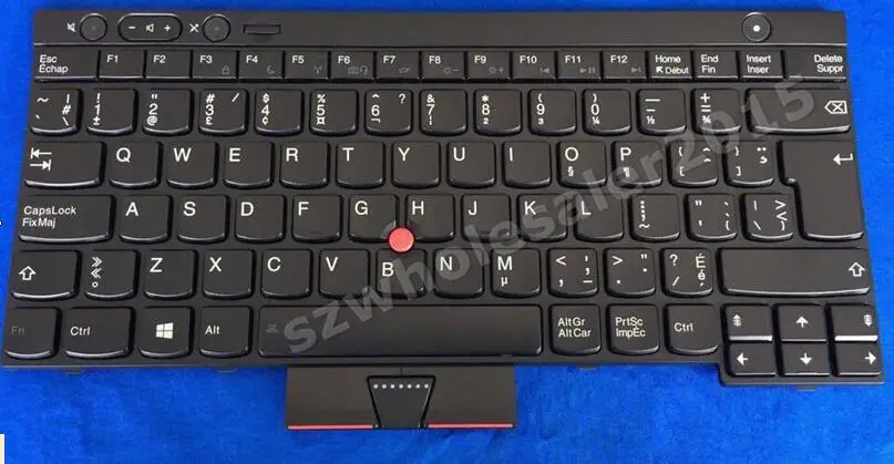 Новая клавиатура для ноутбука Lenovo ThinkPad L430 W530 L530 X230 T530 T430 T430s QWERTY