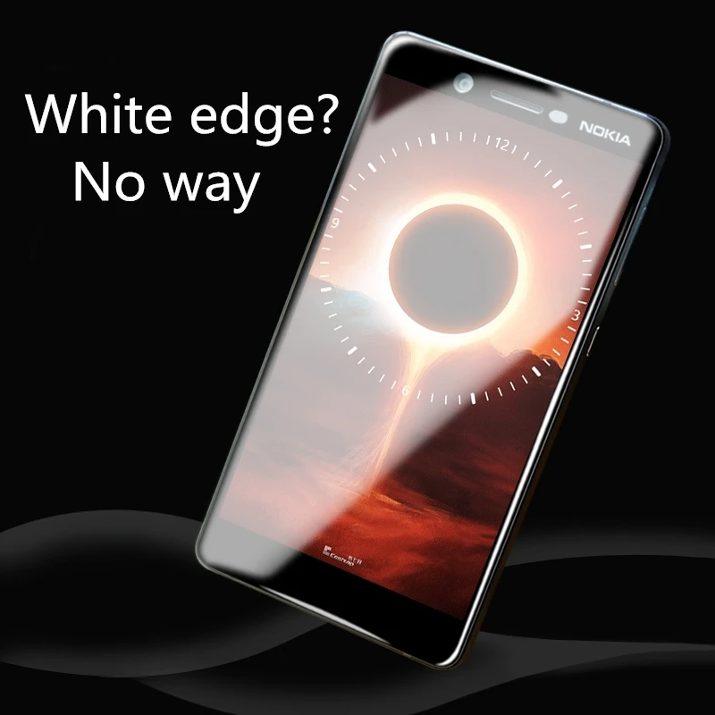 Защитное стекло закаленное для Nokia 5 X6 X5 3 1 6 7 Plus 8 2017 2018 | Мобильные телефоны и