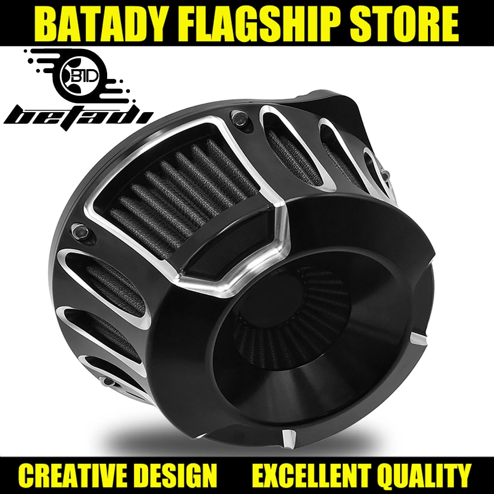 Profonde ЧПУ Artisanat фильтр очиститель воздуха для Harley Touring Road King Softail Heritage Dyna ввиде