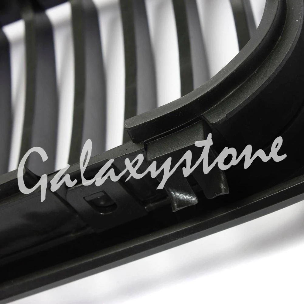 L &amp R сторона 1 пара глянцевая черная передная решетка для BMW E46 3 серии 2 двери 1998-2001