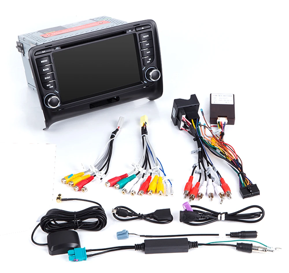 DSP ips Android 10 Автомобильный DVD стерео мультимедийный плеер радио gps для Audi TT MK2 8J 2006 2007 2008 2009 2010 2011 2012