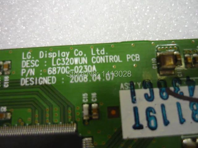 Бесплатная доставка Логическая плата для ЖК экрана телевизора. Пульт управления