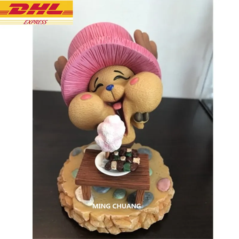 

ONE PIECE The Straw Hat Pirates Statue Tony Chopper Sitting Bust GK 12CM Action Figure Collectible Model Toy BOX J296