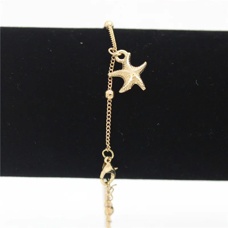 Звезда adolph ювелирные изделия летние пляжные Морская звезда Шарм ножной браслет