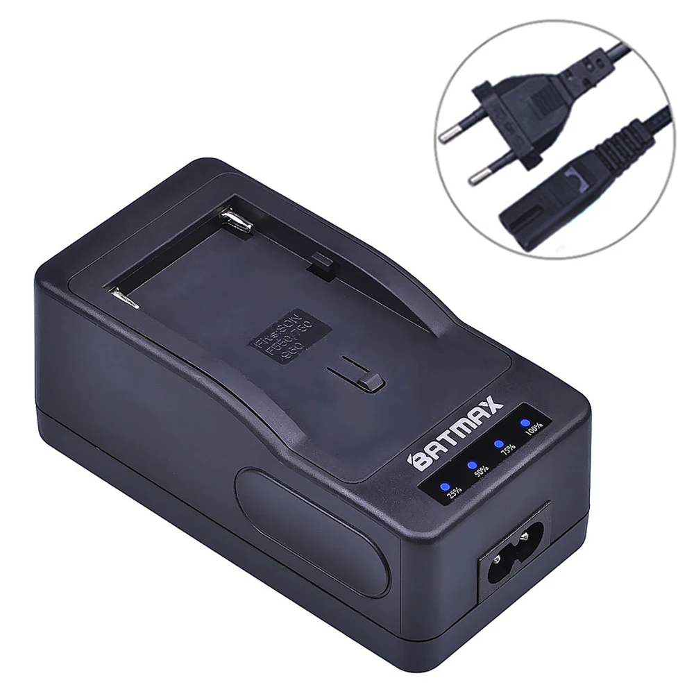 Batmax светодио дный очень быстрые Зарядное устройство для sony NP-F970 NP-F960 F970 F960 Батарея