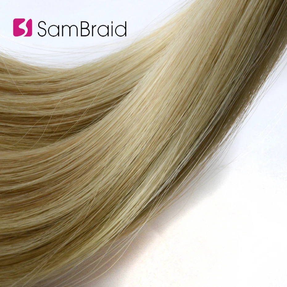 Sambraid 22 Inch Crochet Braid Hair Extensions 100pcs/Pack Machine Made Synthetic Braiding Hair Extensions For Women