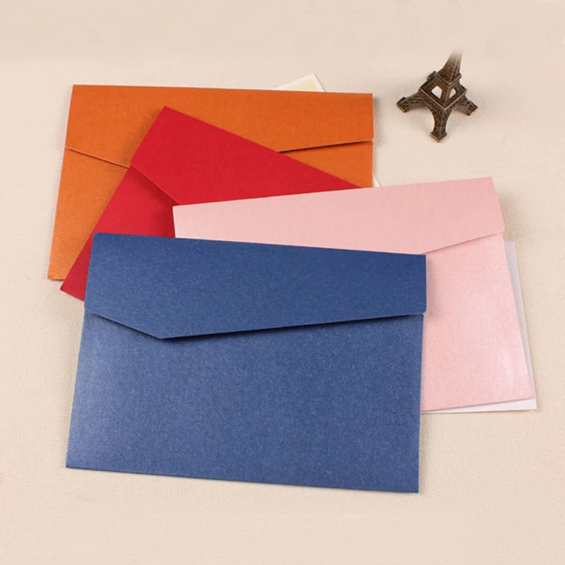 20 шт./лот конверты из крафт бумаги содержащие Простые ретро индивидуальные