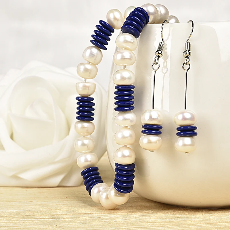 5*8 мм круглый синий и белый жемчужины смолы для изготовления DIY Элегантное