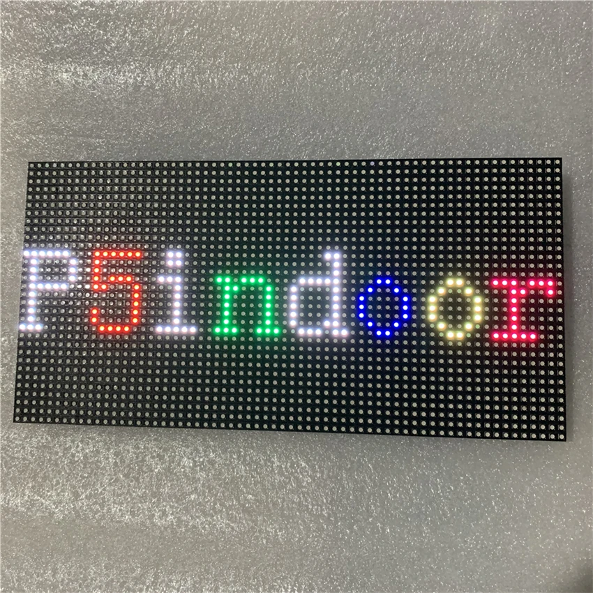 Светодиодный настенный панель P5 Крытый rgb полноцветная матричная панель 320x160 мм smd3528 светодиодный экран модуль цифровой рекламный щит