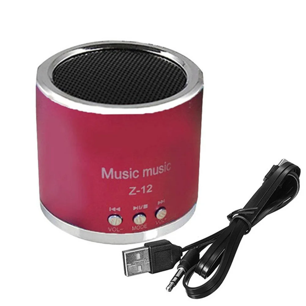 Портативный беспроводной динамик мини fm радио приемник сабвуфер MP3 музыка Z12