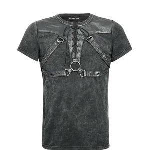 Мужская футболка с коротким рукавом, в готическом стиле, размеры до 4xl