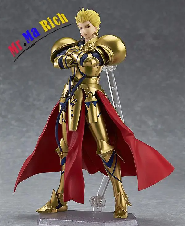 Figma 300 # Fate Gilgamesh ПВХ фигурка Коллекционная модель подарок на Рождество игрушка 5