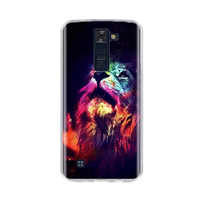 NO.52 Для LG K7 K8 Lte чехол задняя крышка чехол для телефона из мягкого силикона ТПУ с рисунком Fundas Coque для LG k7 K8 телефон чехол s 3D с милыми животными для LG K10 пакета(ов - Цвет: NO.52
