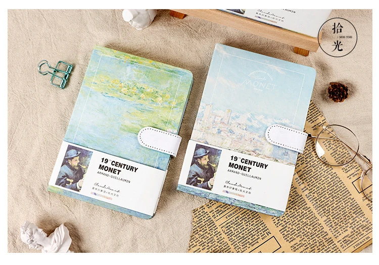 CXZY A5 Ван Гог блокнот бумажная сетка пустая записная книжка bullet journal sketchbook планировщик путешествий дневник filofax agenda 4B828