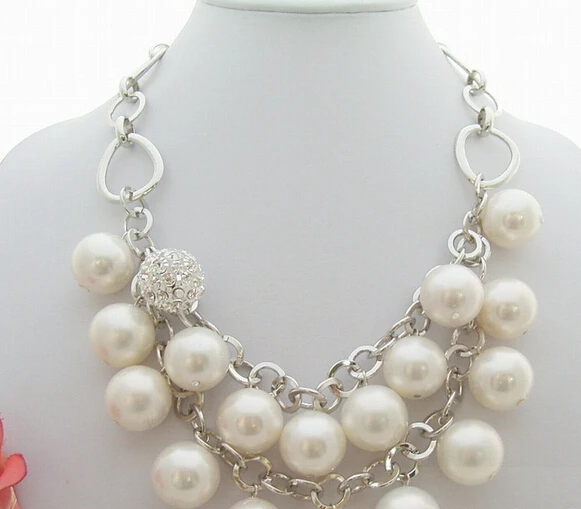 А. 30% с &gt&gt&gt@@ AS3980 Белый Корпус Жемчужное Ожерелье | Украшения и аксессуары