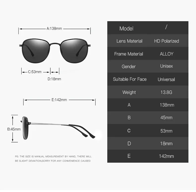 Поляризованные солнцезащитные очки MINCL для мужчин и женщин мужские близорукости