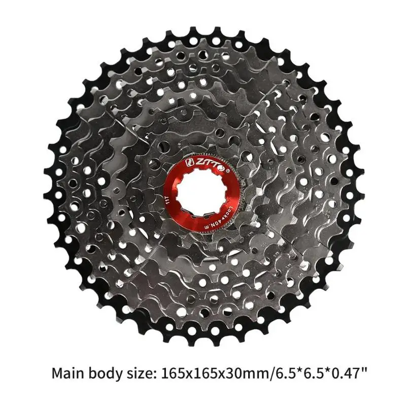 9 скоростная кассета 11-40 T широкого соотношения Freewheel горный велосипед MTB велосипед Кассетный Маховик Звездочка совместима с sunracing