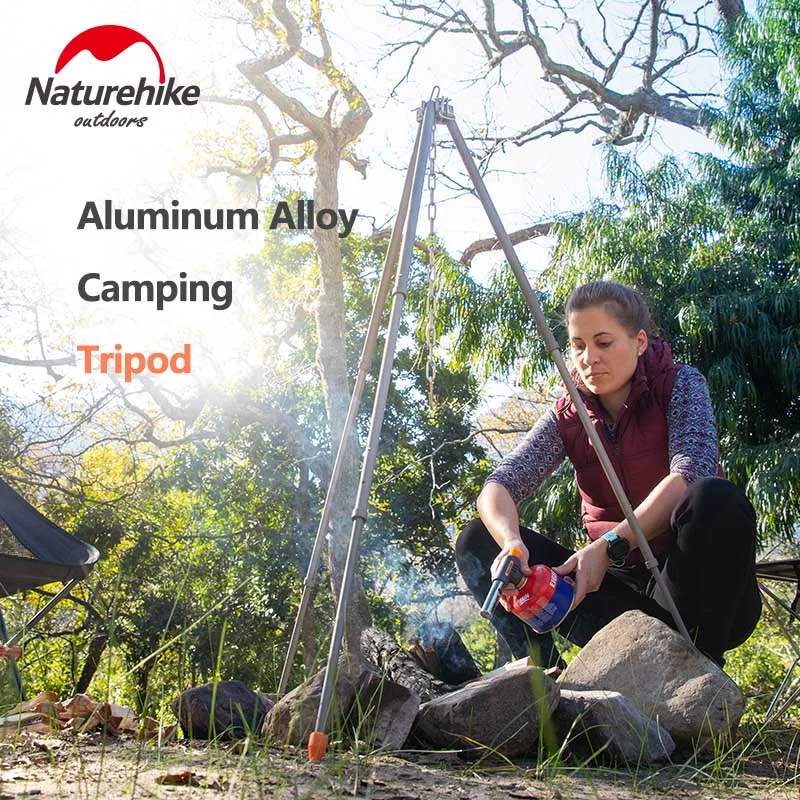 Кронштейн для пикника Naturehike 900 г регулируемый складной алюминиевый