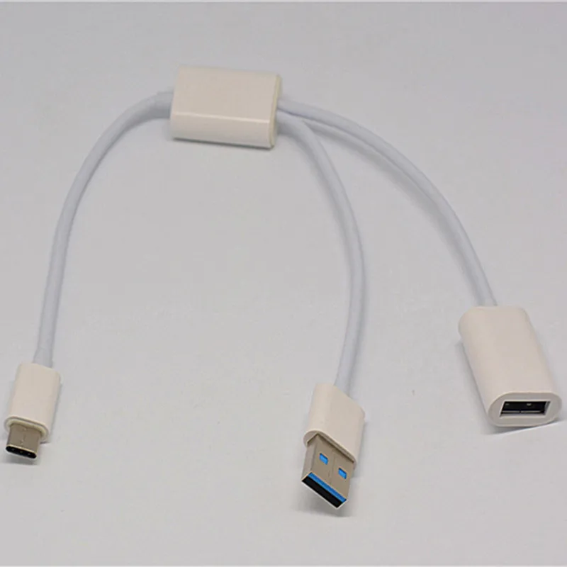 OTG адаптер USB type C USB-C Кабель-адаптер type-C зарядный преобразователь данных для huawei