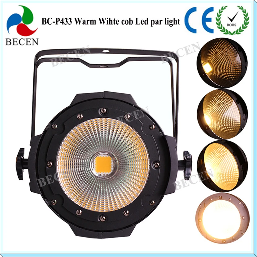 BECEN светодиодный прожсветильник Тор COB 100 Вт Высокая мощность алюминиевый DJ DMX