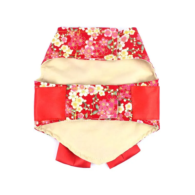 Японский дизайнер пальто для собак с d образным кольцом модный жилет цветочным