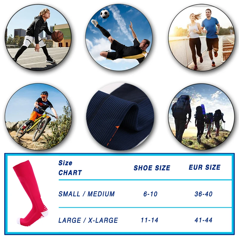 YISHENG Women Compression Socks Comfortable Relief Soft Miracle Leg Support Stretch Breathable Knee | Спорт и развлечения