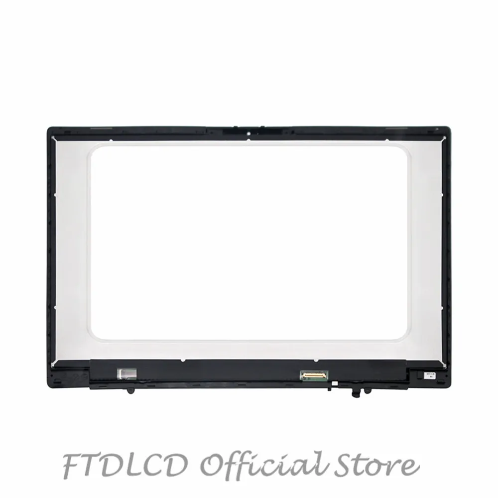 FTDLCD 15 6 '񟞨 P светодиодный ЖК экран дисплей + Переднее стекло рамка NV156FHM N61 для