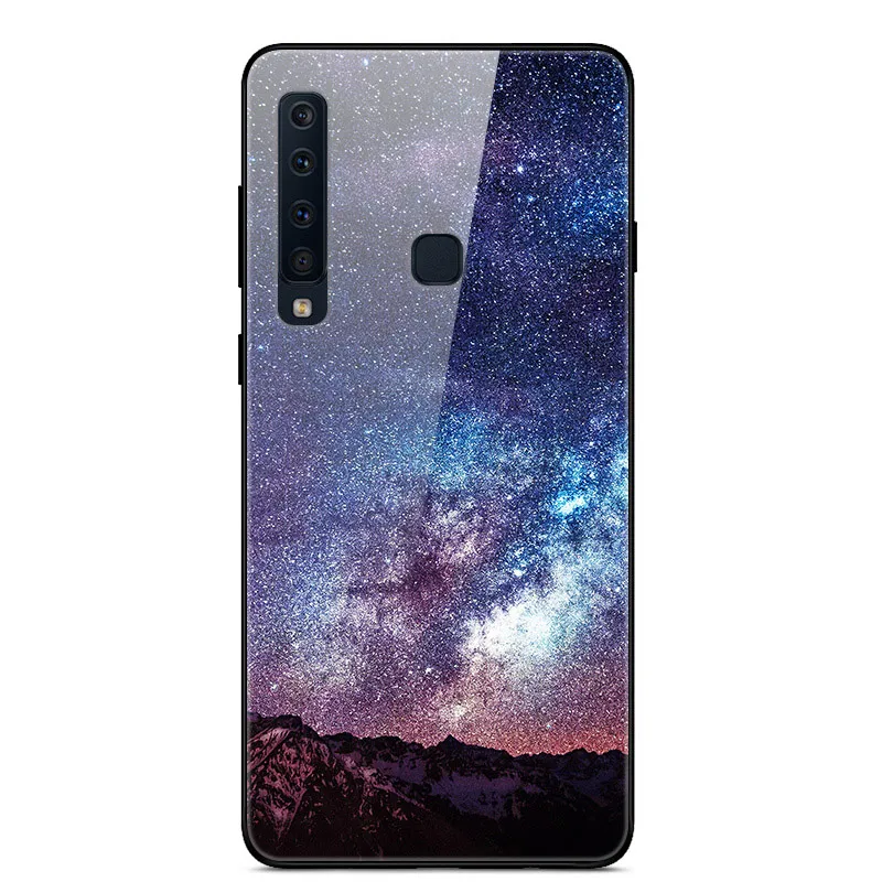 6 A9 2018 6,3 ''для samsung A9 чехол стекло жесткие телефонные чехлы для samsung Galaxy A9 чехол A 9 9A A9S A920 покрытие из закаленного мягкого бампера - Цвет: 6 A9 2018