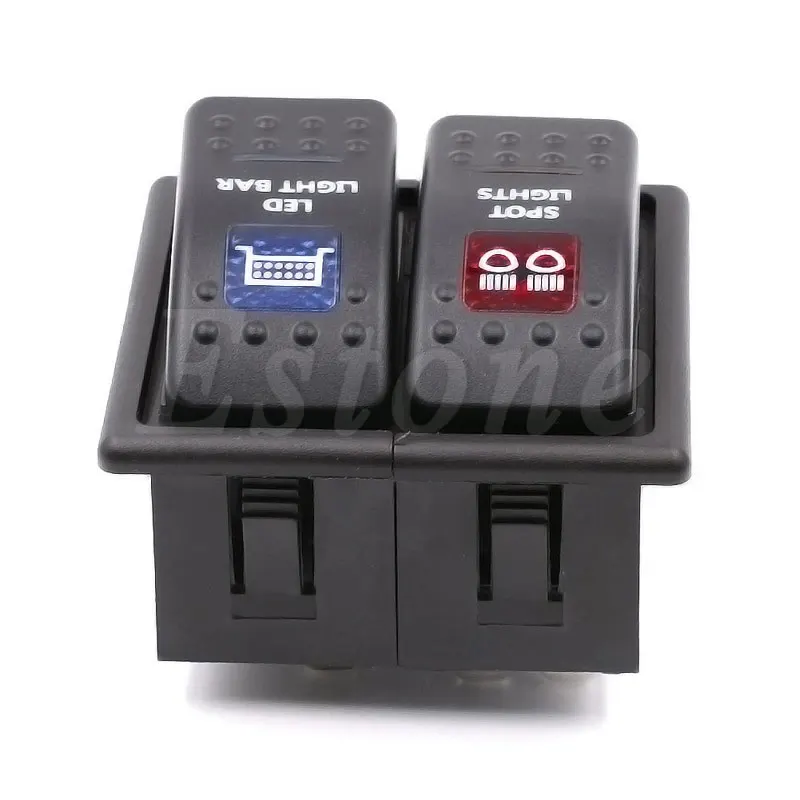 2x автомобильный рокер для лодки зажим панель патруль держатель корпус ARB стиль