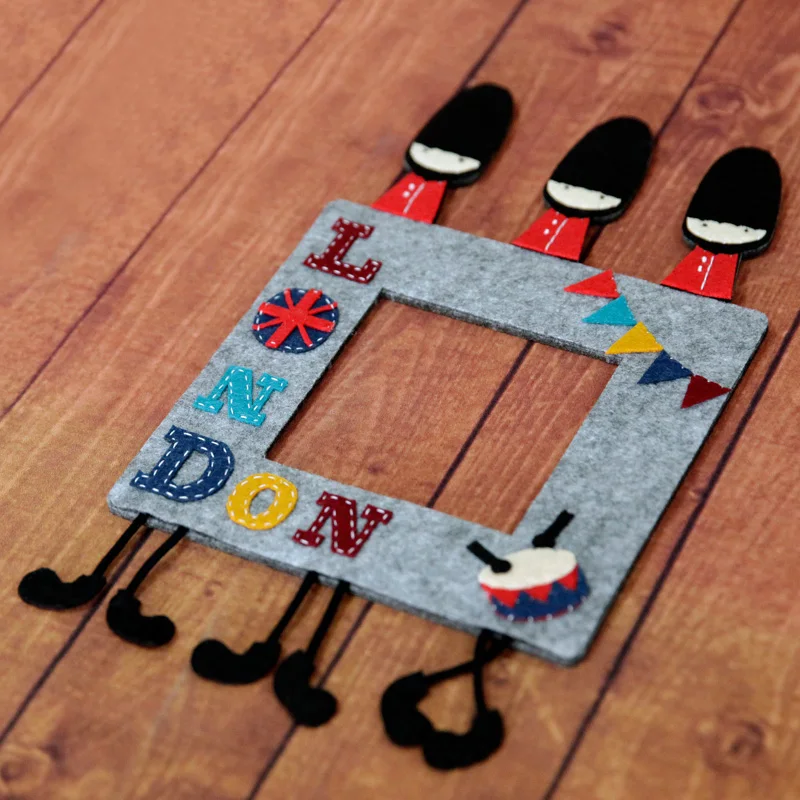 Солдатский стиль мультяшный войлок переключатель наклейка для детей Забавный DIY