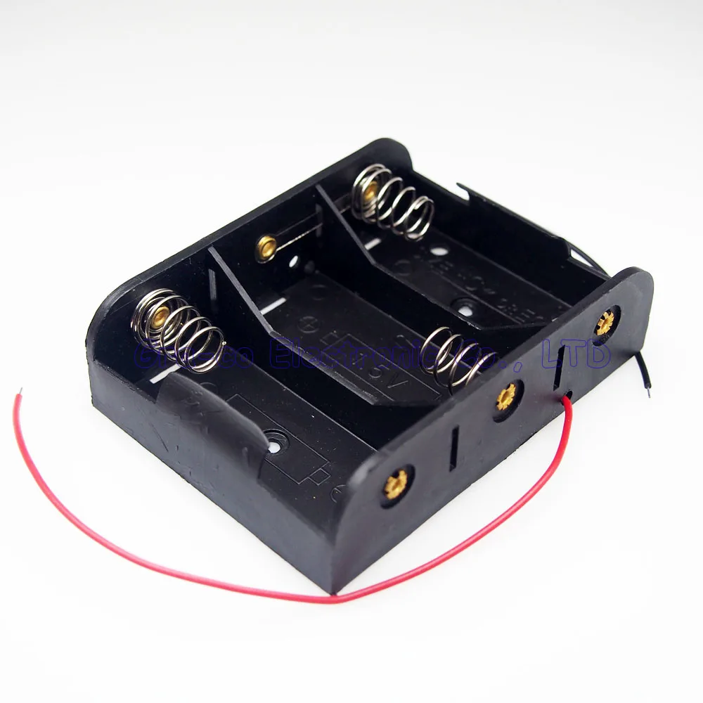 20 шт. 3 упаковки C размер батарейный отсек держатель 3x1 5 в с проводом C|box briefcase|case
