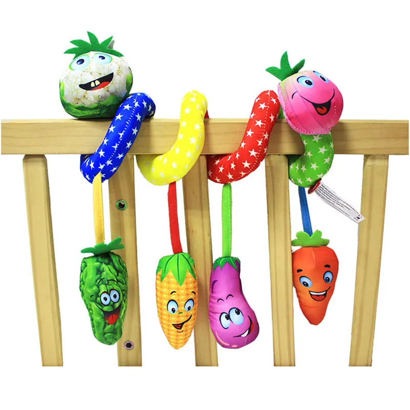 Для малышей милые Животные погремушка кровать детская автомобиля подвесная