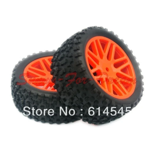 

4x1/10 HSP Off-Road Buggy Front Rear Wheel Rims Tyres Tires Sponge 66014-66034