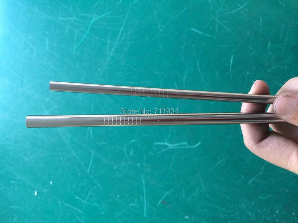 Акция! Бесплатная доставка 80 шт./лот металлическая соломинка для питья из