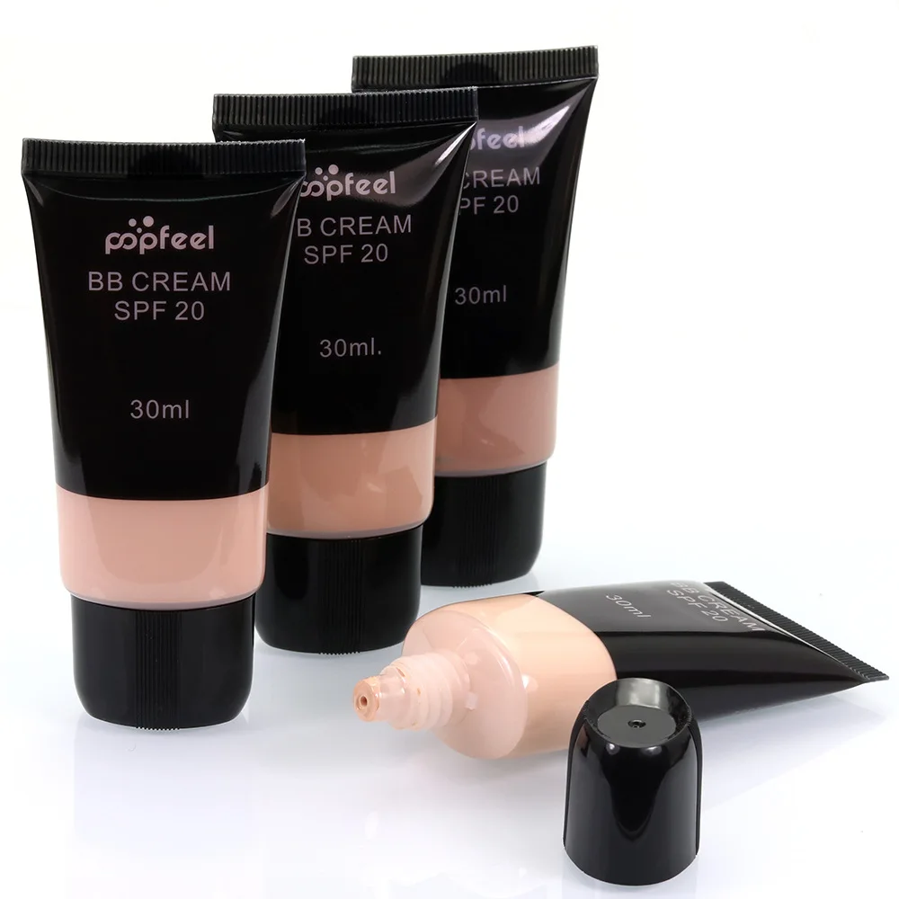 POPFEEL Face Foundation Makeup Base Liquid BB Cream Concealer Whitening Moisturizer Oil-control Maquiagem SPF20 | Красота и здоровье