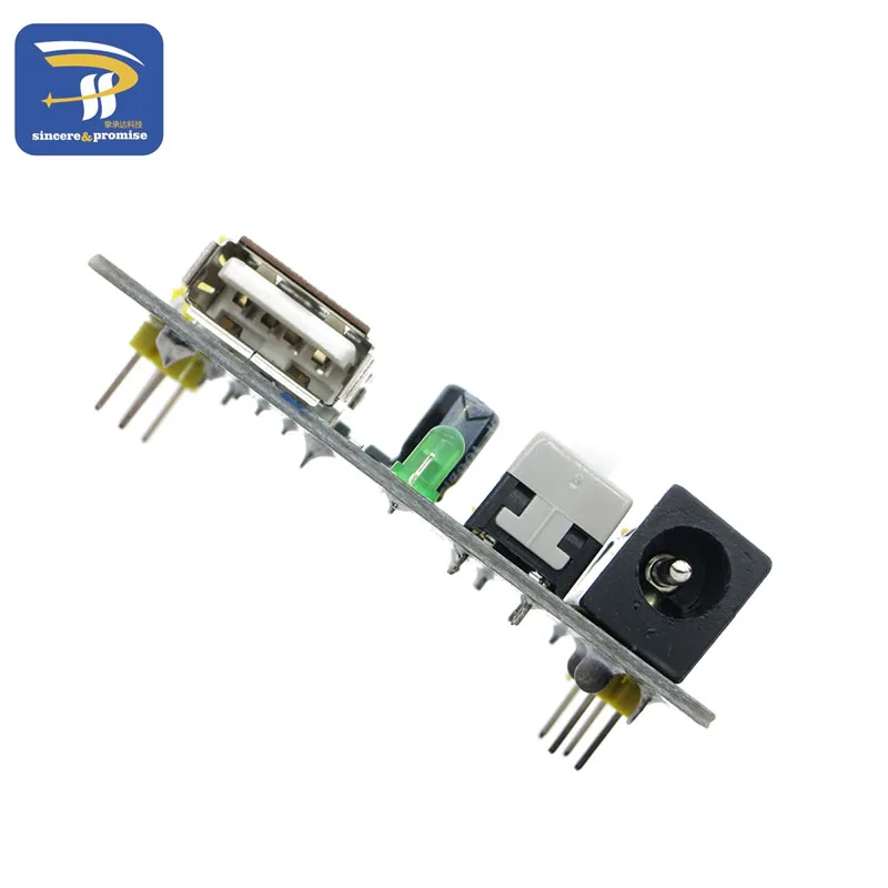 MB102 макетная плата питания Модуль 2-way 3,3 V 5V пайки хлеб доска для Arduino DIY регулятор напряжения