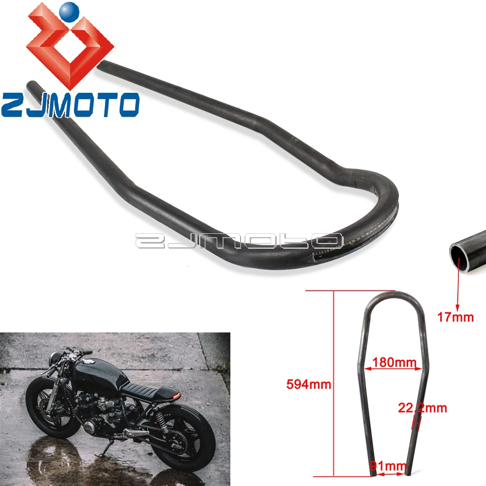Универсальный обруч на заднее сиденье 594 мм для Honda CD125 CD175 CD185 CD200 CB125 CG125 7/8 &quotЧехол