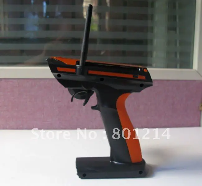 F02129 2012 Flysky FS-GT3C FS GT3C 2.4G 3CH Gun RC Controller /w Receiver TX battery USB Cable Upgraded | Игрушки и хобби