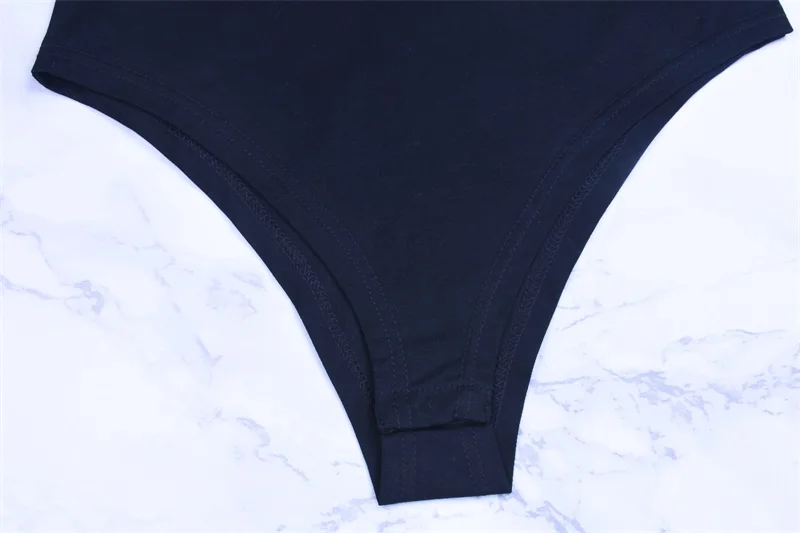 Dulzura хлопок хлопковое длинным рукавом Лонгслив женское сексуальные комбидресс бодисьют на осень-зиму женский воротник-стойка теплая одежда slim fit Мода Сплошной боди костюм костюмы Ромпер ползунки